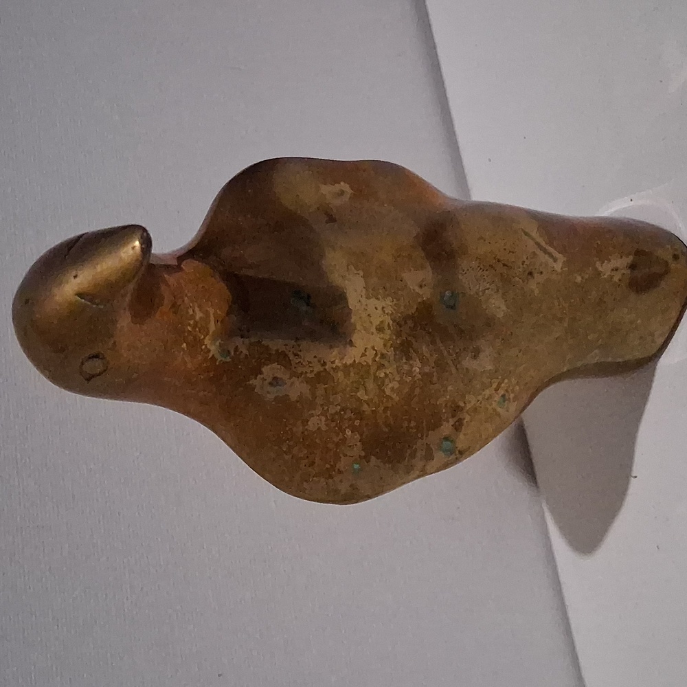 Vintage Brass Penguin Figurine - Picture 2 of 3